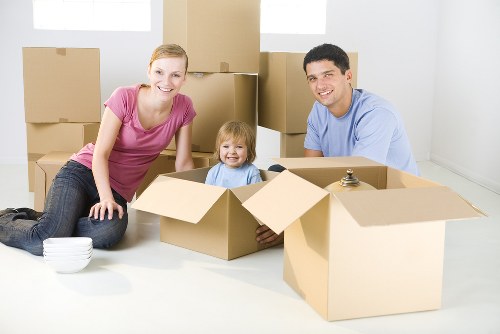 Maida Vale moving service preparing items for secure transport