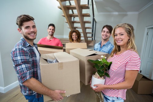 Removals van service for homes and flats in Maida Vale