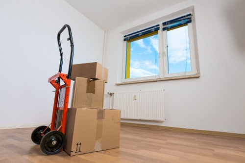 Maida Vale moving van for home and office relocations